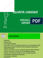 Mat. Fin. 5 - Anualidades Generales