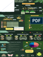 (Original Size) Green & Brown Monstera Plant Fun Facts Data Infographic