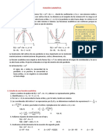 Función Cuadrática