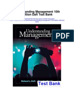 Understanding Management 10th Edition Daft Test Bank
