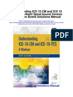 Understanding Icd 10 CM and Icd 10 Pcs A Worktext Spiral Bound Version 3rd Edition Bowie Solutions Manual