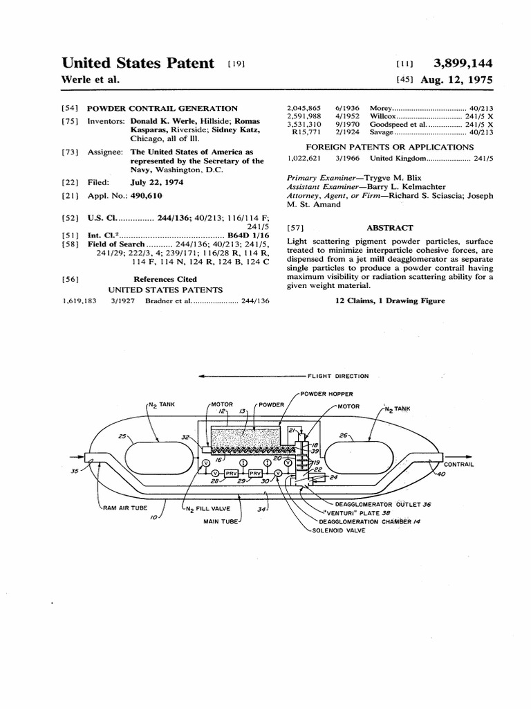 Us 3899144 PDF Titanium Dioxide Silicon Dioxide