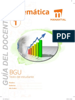 Matemáticas 1 BGU Manantial Prolipa