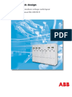 ZX0 - Block Design: Gas-Insulated Medium Voltage Switchgear Instruction Manual BA 439/05 E