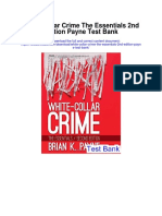 White Collar Crime The Essentials 2nd Edition Payne Test Bank