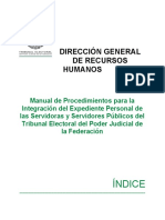 00 - PROCEDIMIENTOS Integración de Expedientes