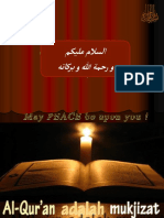 Kemukjizatan Al-Qur'an - SHARE KLS X-1