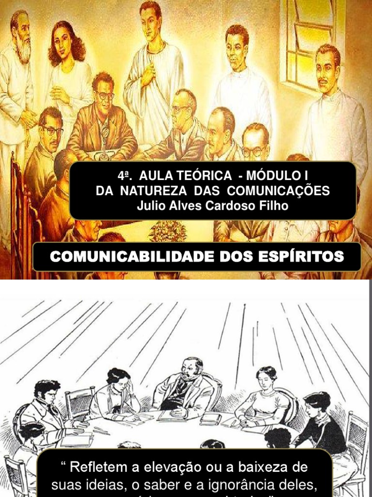 Comunicabilidade Dos Espiritos 2021 Pdf Mediunidade Física
