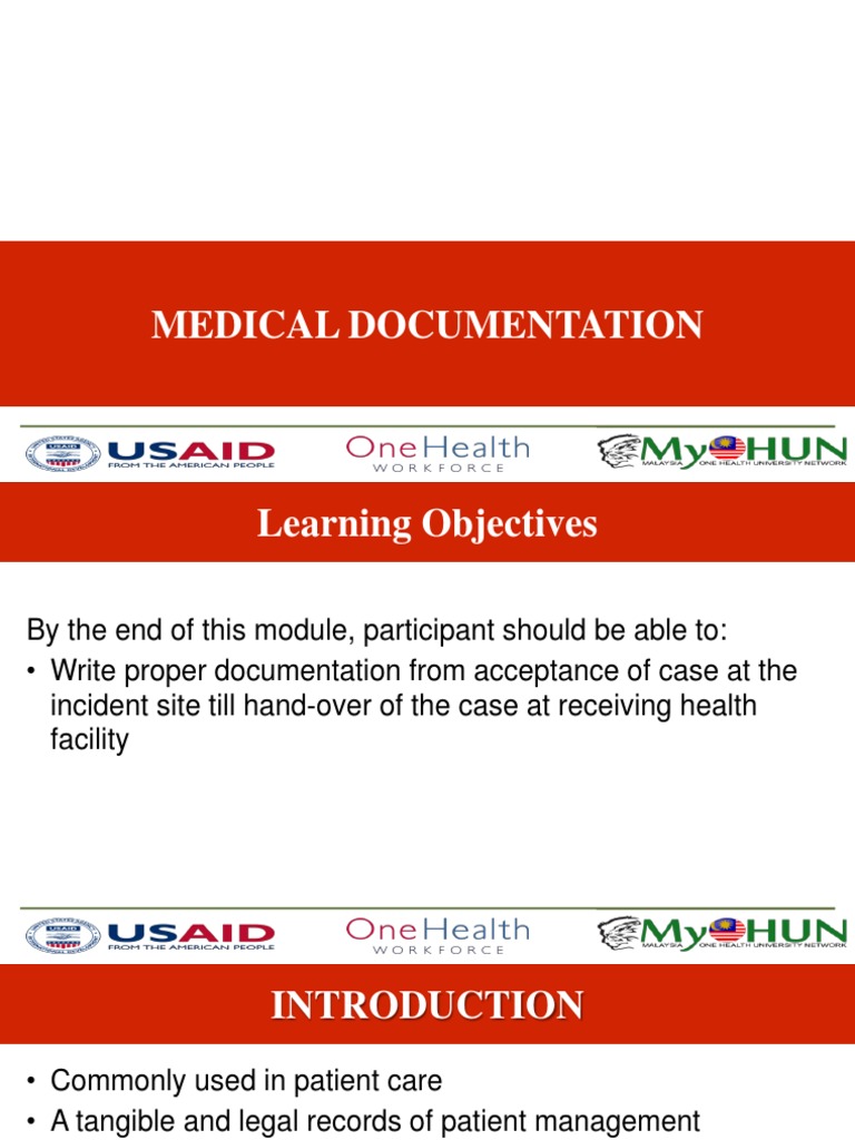 5.6 Medical Documentation | PDF | Patient | Medical Specialties