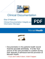 Clinical Documentation