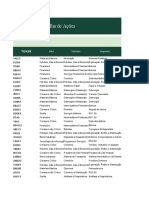 EQI Research - Planilha de Ações