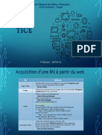 TICE - Acquisition D'un RN