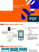 Mobile App (Android & Ios) Guide For Optical Network Router