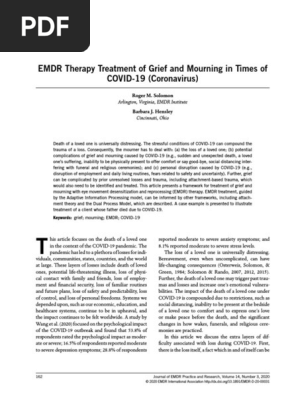 EMDR-Therapy-Treatment-of-Grief-and-Mourning-in-Times-of-COVID19-CoronavirusJournal-of-EMDR-Practice-and-Research