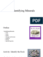 3-2 Identidying Minerals