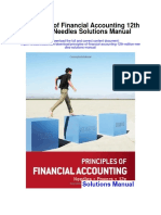 Principles of Financial Accounting 12th Edition Needles Solutions Manual