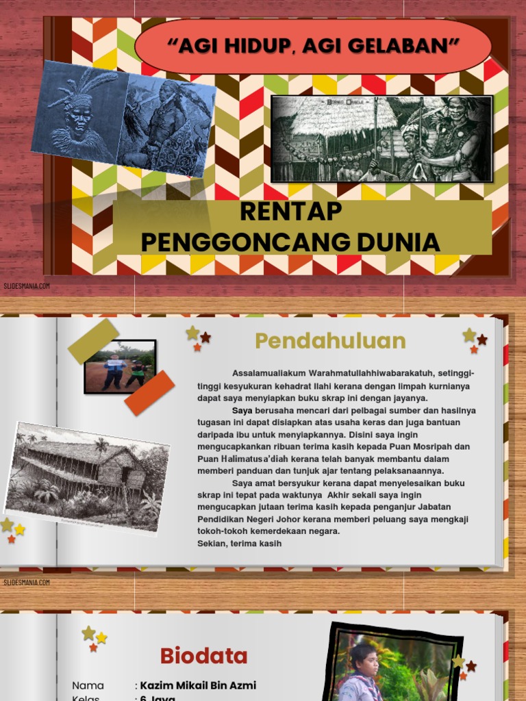 Biodata dan Perjuangan Rentap | PDF