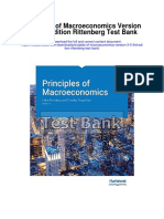 Principles of Macroeconomics Version 3 0 3rd Edition Rittenberg Test Bank