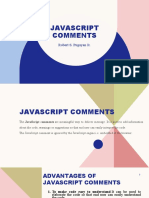 Javascript Comment