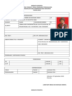 Form 05 BIODATA PESERTA. Lt. 1