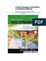 Principles of Soil Dynamics 3rd Edition Das Solutions Manual