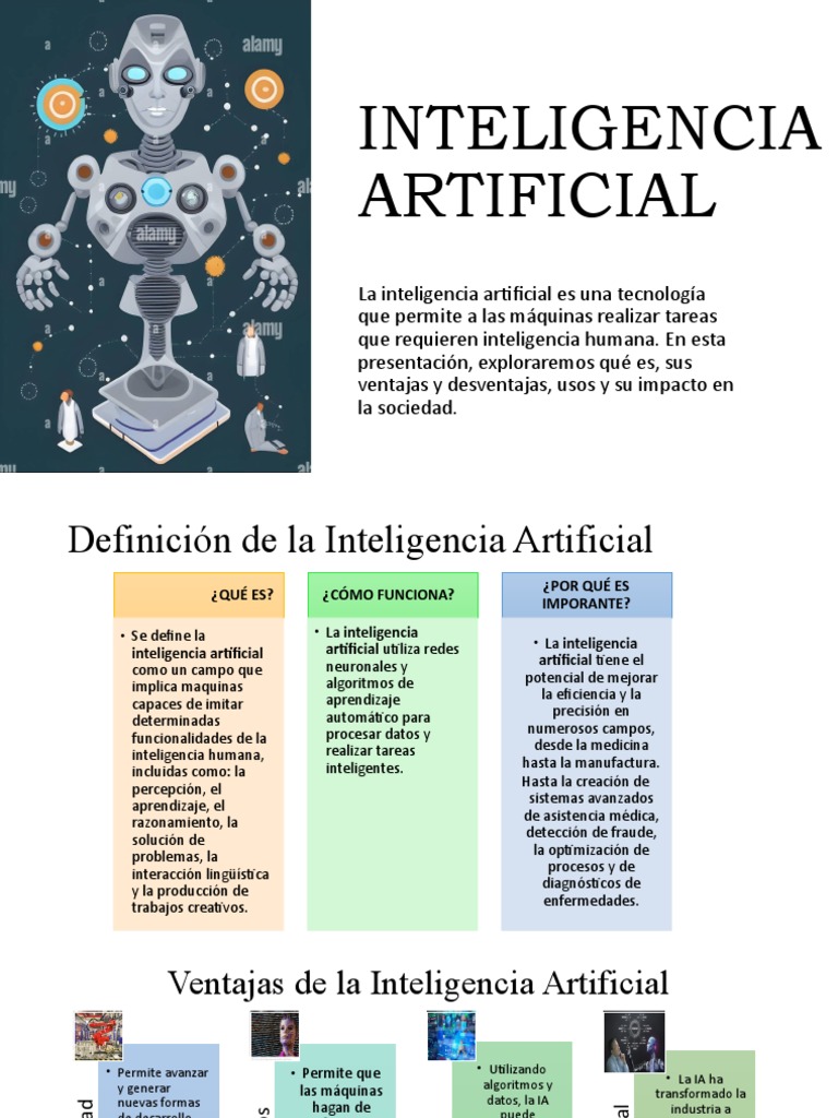 Definición y Funciones de la IA | PDF | Inteligencia artificial ...