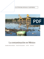 La Contaminación en México