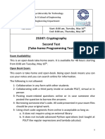 Cryptography Exam2 Winter2023