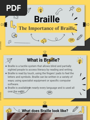 Braille Presentation