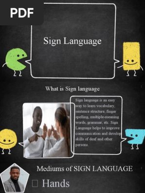 Sign Language Importance