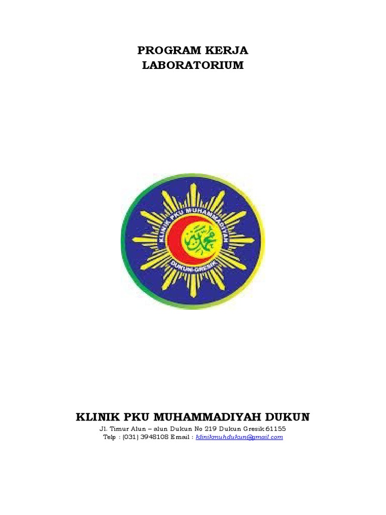 PROGRAM KERJA Lab PDF