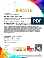 Iso Pt. Putra Kencana New