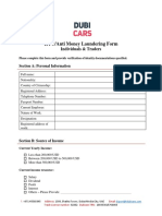 AML Form - Dubicars 