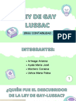 Ley de Gay Lussac