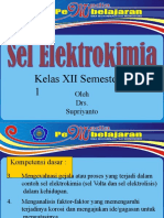 Sel Elektrokimia Sel Volta Dan Sel Elekt