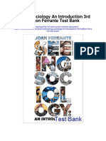 Seeing Sociology An Introduction 3rd Edition Ferrante Test Bank