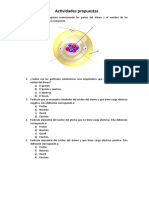 Actividades Propuestas Sobre El Átomo