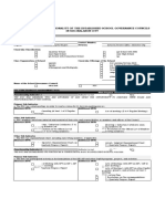 SGC Checklist