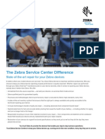 Zebra Service Centers Fact Sheet en Us
