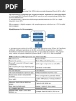 Chapter 1 - Understanding The Concept of Microprocessor and Microcomputer