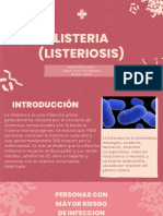 Presentacion Celulas y Bacterias Ilustrativo Rosa