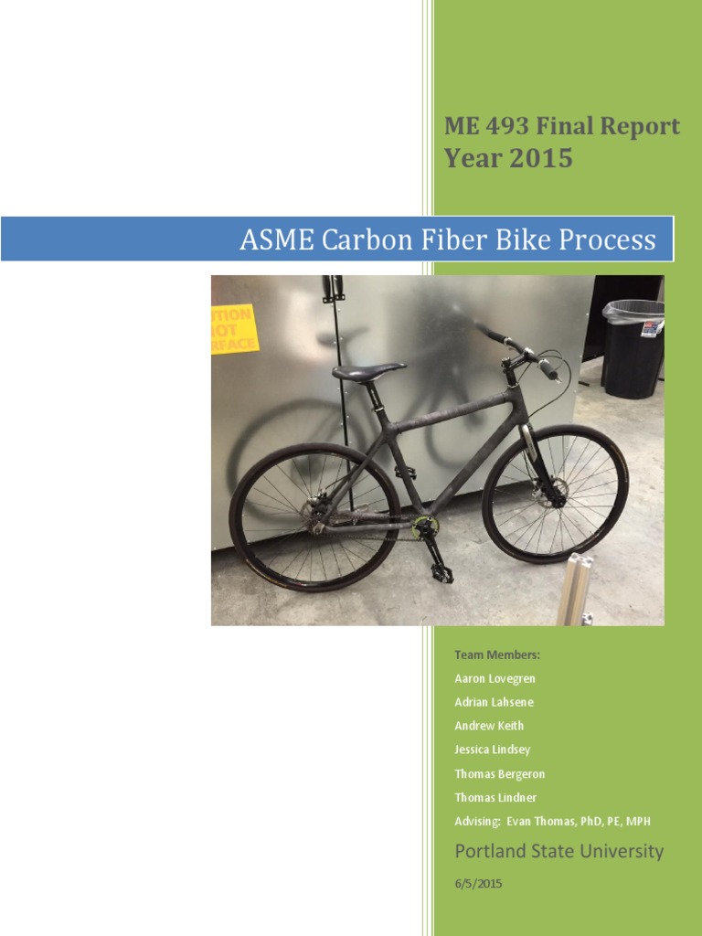 Carbon Fiber Bike Frame Production Process | PDF | Materials