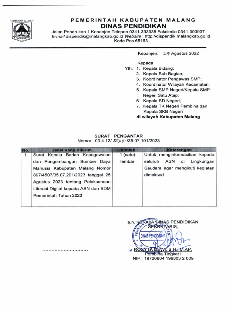 Surat literasi digital pdf