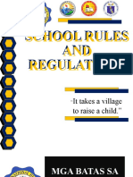 2023 2024 Orientation On School Rules and Regulation