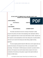 Josh Mandel Divorce Documents