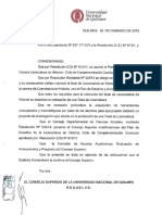 Res. Cs #66 18 Plan de Estudio Lic. en Historia (Ciclo de Complementación Curricular)