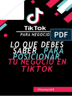 TIKTOK - para Negocios TOMY SIL