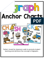 Anchor Charts: Perfect Visuals For Classroom Walls To Promote Student Learning and Reinforce The Concept of Digraphs