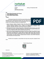 Surat Pelaksanaan Rekredensialing FKTP Kota Serang-1