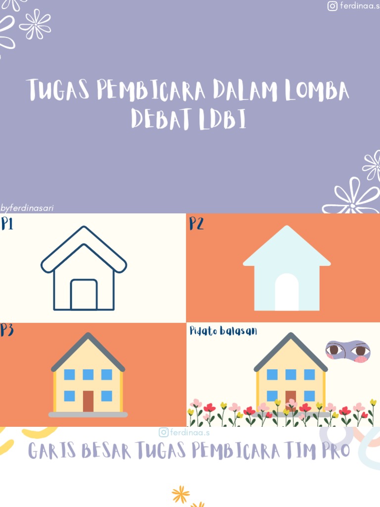 Tugas Pembicara dalam Debat LDBI | PDF